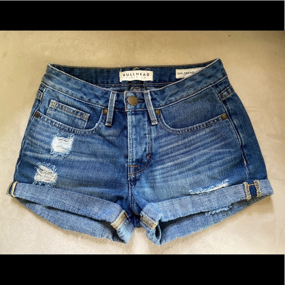 Bullhead Denim Girlfriend Style Jean Shorts